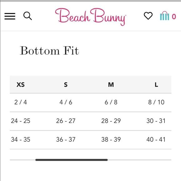 Beach Bunny Bronze Striped Bikini Bottom - Picture 6 of 6